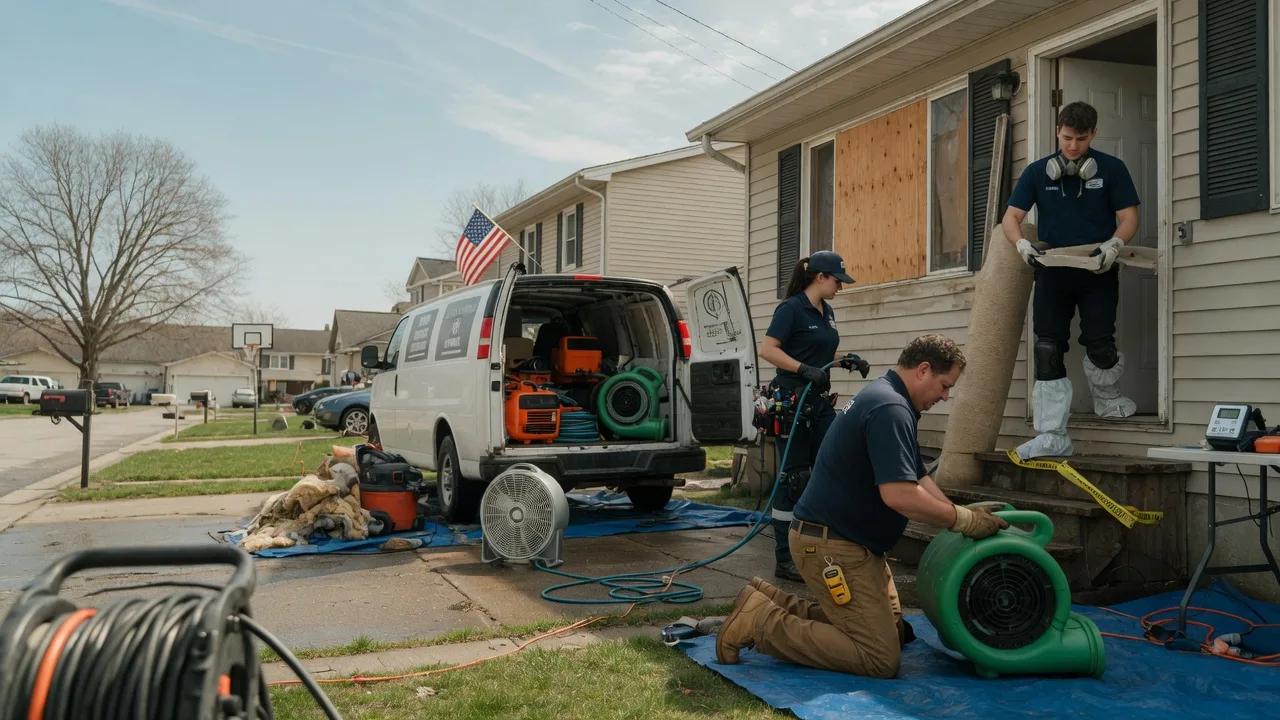 Water Damage Restoration in Riverside, IA near me